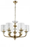 Подвесная люстра Crystal Lux Gracia SP6 GOLD