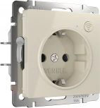 Умная розетка (слоновая кость) Werkel W1171603 (a056421)