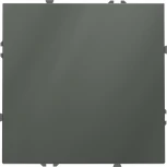 Проходной переключатель одноклавишный (титан) Voltum S70 VLS010306