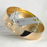 Подвесная люстра Lussole Loft Alaska LSP-8340 (220V, на тросе, шар, круглые, кольцо, IP21)