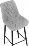 Барный стул Баодин К Б/К крутящийся светло-серый / черный 517143 Notta