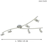 Спот Eglo Magnum-led 92645