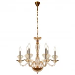 Подвесная люстра iLamp Mercury P9448-6 Gold