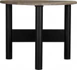 Стол журнальный Саут 3Д чёрный/палисандр натуральный от фабрики Mebelik