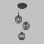Подвесной светильник Eurosvet Mill 50195/3 черный жемчуг (220V, на проводе, шарики)