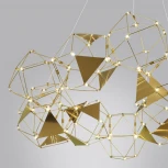 Подвесная люстра Odeon Light Trellis 5086/56L античная бронза/металл LED 56W 4000K 3360Лм (220V, на тросе)