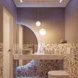 Подвесной светильник SP-EMISFERO-HANG-BUILT-R150-11W Day4000 (WH, 170 deg, 230V) (Arlight, IP20 Металл) 056586 (LED)