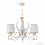Подвесная люстра Arte Milano Florentia-3857 303857/3 Wh/Gd (220V, на цепи)