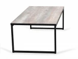 Стол журнальный Plank ОГОГО 803489 (черный, бежевый, серый)