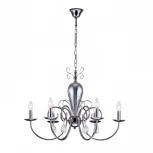 Подвесная люстра Arti Lampadari Lazzaro E 1.1.6 NB (220V, на цепи, подсвечник, свеча)