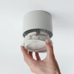 Светильник потолочный накладной Feron HL361 41994 12W, GX53, белый (220V, круглые)