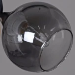 Потолочная люстра на штанге Reluce 06780-0.3-03 BK+WOOD (220V)