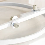 Потолочная люстра на штанге, светодиодная Lussole Beaumont LSP-7074 (220V, шарики, кольцо, IP21)