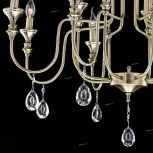 Подвесная люстра Citilux Рига CL437223 (220V, на цепи, подсвечник, свеча)