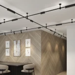 Трековый светильник Elektrostandard Esthetic Magnetic 6W 3000K (чёрный) 85120/01 (LED, 24V)