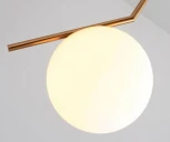 Подвесной светильник Italline Bolla SP 6212/200 brass