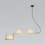 Подвесной светильник Stair 70145/3 латунь Eurosvet (220V, на тросе)
