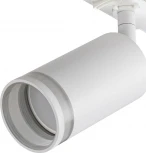 Трековый светильник однофазный Escada 20016 20016TRA/01 SWH 1x50Вт GU10, металл, белый матовый (220V, круглые)