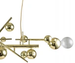 Подвесной светильник Indigo Saldo V000332 (220V, на тросе, шарики, молекулы)