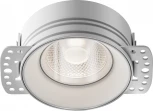 Точечный светильник под гипсокартон встраиваемый Maytoni Flint DL101-GU10-TRS-W (220V, круглые, IP44)
