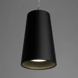 Подвесной светильник Feron ML1838 Barrel BELL levitation 48421 MR16 35W черный (220V, на проводе, круглые)