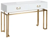 Консольный стол Garda Decor KFG070 (Золото/Белый)