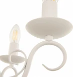 Подвесная люстра Arte Milano AM341369 341369/5 WT (220V, на цепи, подсвечник, свеча)