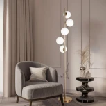 Торшер Loft It Tely 10236F (220V, выключатель, шарики)