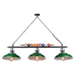 Подвесной светильник Lussole Loft Badger GRLSP-9542 (220V, на цепи, шарики, IP21)