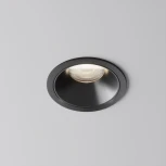 Встраиваемый светильник Maytoni Alfa LED DL043-01-15W4K-RD-B-1 (220V, круглые)