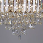 Потолочная люстра хрустальная на штанге Reluce 90183-0.3-10 FGD (220V)