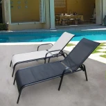 Шезлонг-лежак Afina Бирма-1 MC-2051A Black