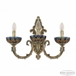 Бра Bohemia 7109 7109B15/3/210 GB P Amber-Blue/H-1I