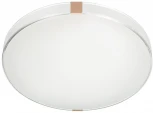 Настенно-потолочный светильник Sonex Otiga White 7676/EL COLOR SN пластик/золотистый LED 70Вт 3000-6000K D493 IP43 пульт ДУ (220V, круглые)
