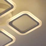 Потолочная люстра De City Мадлен 424012804 (LED, 220V, пульт управления)