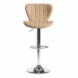 Стул барный AVIONIC (mod. KY712A) белый/хром (металл/экокожа)