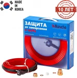 Греющий кабель в трубу NUNICHO 10 Вт/м 3 м, с сальником 1/2 и 3/4, саморегулирующийся, питьевой