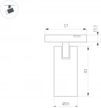 Светильник MAG-MICROCOSM-SPOT-R35-5W Day4000 (BK, 36 deg, 24V) (Arlight, IP20 Металл, 3 года) 043253