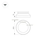 Вставка внутренняя Arlight SP-POLO 024245