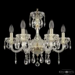 Подвесная люстра Bohemia 5417 5417/6/165 G Clear/M-1G