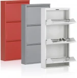 Ящик для обуви La Forma (ex Julia Grup) Ode (Белый/ Металл,Сталь) 46456