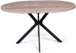 Стол Top Concept круглый Vegas раздвижной (100+40) дуб эндгрейн