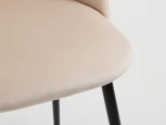 Стул MyFar Джозеф бежевый велюр MF1025-1