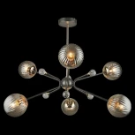 Потолочная люстра на штанге Reluce 04901-0.3-06 COFFEE+FGD (220V, шар)