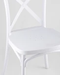 Стул Stool Group Кроссбэк пластиковый белый УТ000001848