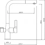 Смеситель Iddis Pure PURSBFLi05 для кухонной мойки