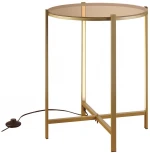 Торшер со столиком Lussole Loft Seattle LSP-0566 (LED, 220V, выключатель, IP21)