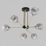 Потолочная люстра на штанге Imex MD.5299-6-S-AB+BK