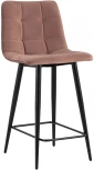 Стул полубарный Stool Group Джанго велюр пыльно-розовый высота сиденья 60 см УТ000035293
