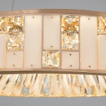 Подвесная люстра хрустальная светодиодная Bogate's Cliff 90373/1 (220V, на тросе)